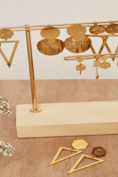 Ohrringe Display Set Life's A Party Goldfarbe Edelstahl h5 Bild2